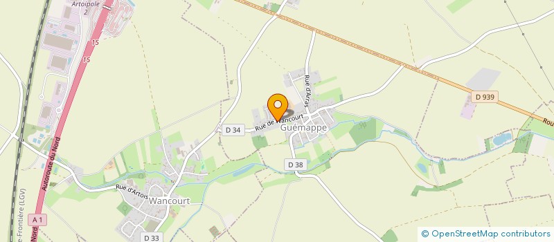 localisation de l'entreprise MADAME ELODIE BROCQUET  HENINEL