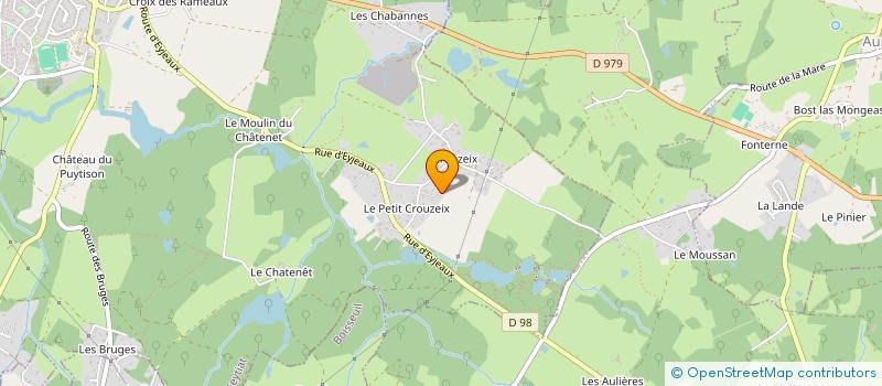 localisation de l'entreprise MADAME ELODIE BROUSSEAUD  FEYTIAT