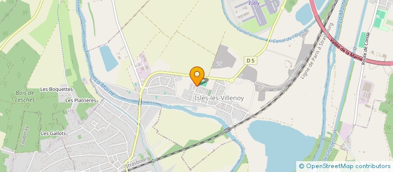 localisation de l'entreprise MADAME ELODIE BRUAND  ISLES-LES-VILLENOY