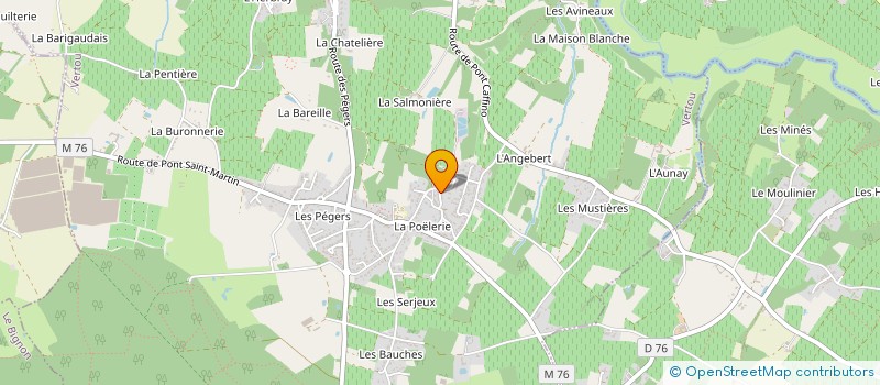 localisation de l'entreprise MADAME ELODIE BRULE à VERTOU