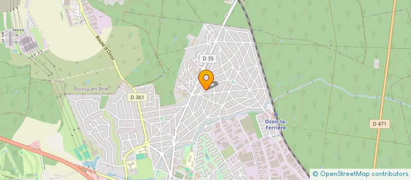 localisation de l'entreprise MADAME ELODIE BRUNEL à OZOIR-LA-FERRIERE