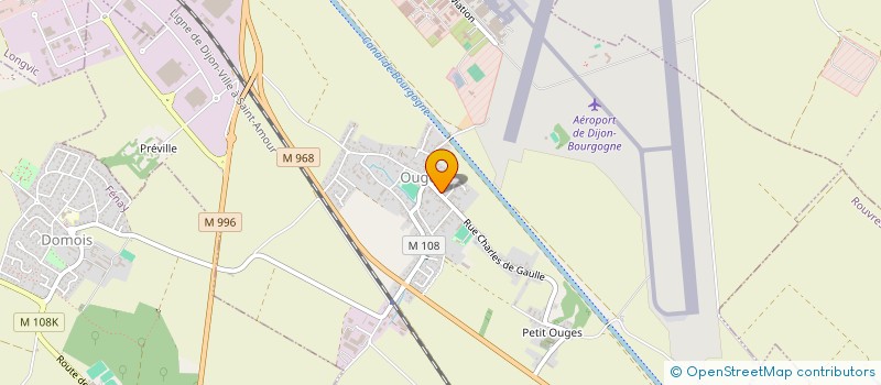 localisation de l'entreprise MADAME ELODIE BRUSCHERA  OUGES