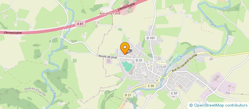 localisation de l'entreprise MADAME ELODIE BUAIN  LOUE