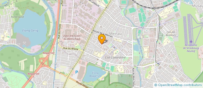 localisation de l'entreprise MADAME ELODIE BURAN à STRASBOURG
