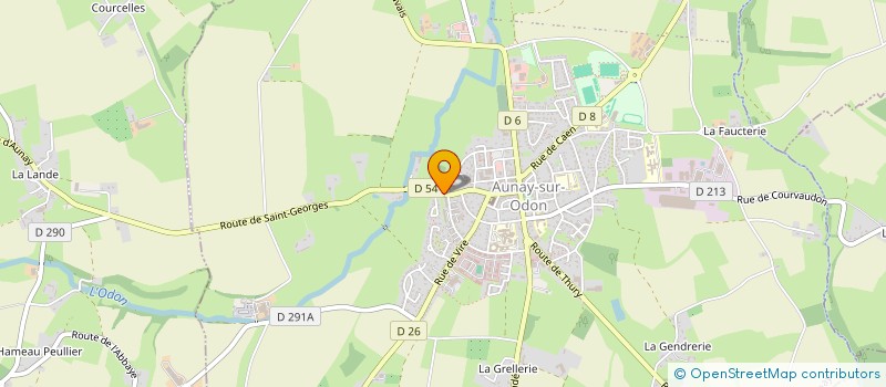 localisation de l'entreprise MADAME ELODIE BUSNEL  LES MONTS D'AUNAY