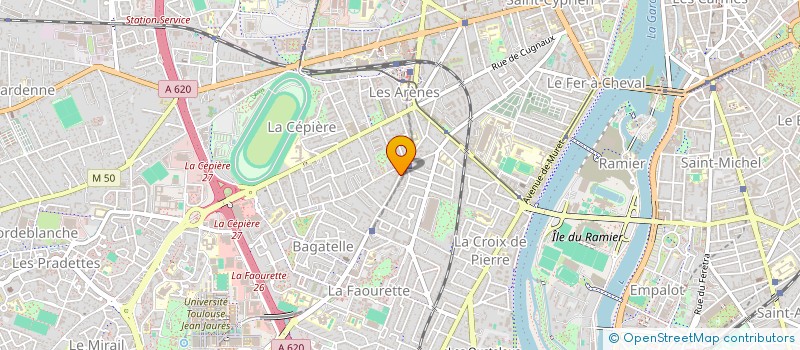 localisation de l'entreprise MADAME ELODIE CABANAC à TOULOUSE