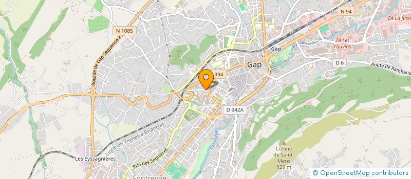 localisation de l'entreprise MADAME ELODIE CAILLE à GAP