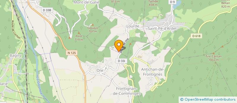 localisation de l'entreprise MADAME ELODIE CALMELS  ORE