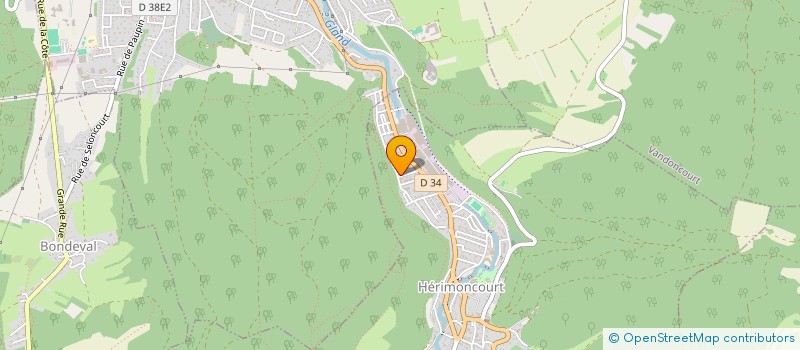 localisation de l'entreprise MADAME ELODIE CAMAIL  HERIMONCOURT