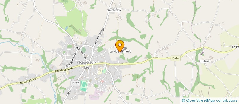 localisation de l'entreprise MADAME ELODIE CAMAR  PLUC-L'HERMITAGE