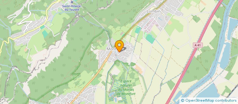 localisation de l'entreprise MADAME ELODIE CAPRERA  CROLLES