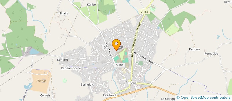 localisation de l'entreprise MADAME ELODIE CARNET  SURZUR