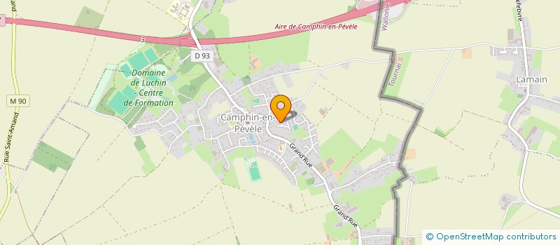 localisation de l'entreprise MADAME ELODIE CARPENTIER à CAMPHIN-EN-PEVELE