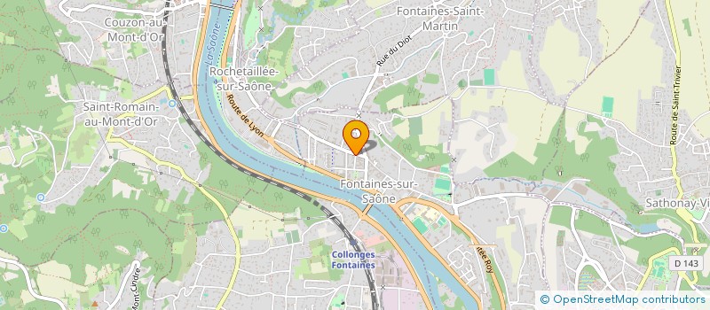 localisation de l'entreprise MADAME ELODIE CARRY  FONTAINES-SUR-SAONE