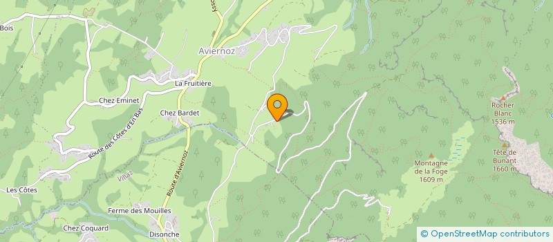 localisation de l'entreprise MADAME ELODIE CASTAGNETTI  FILLIERE