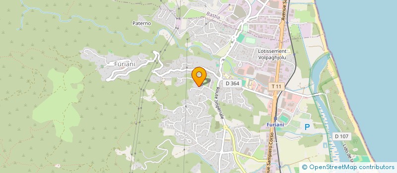 localisation de l'entreprise MADAME ELODIE CASULA  FURIANI