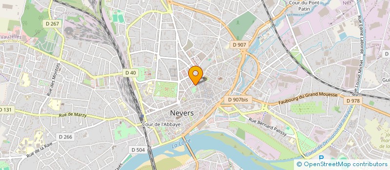 localisation de l'entreprise MADAME ELODIE CAUREL à NEVERS