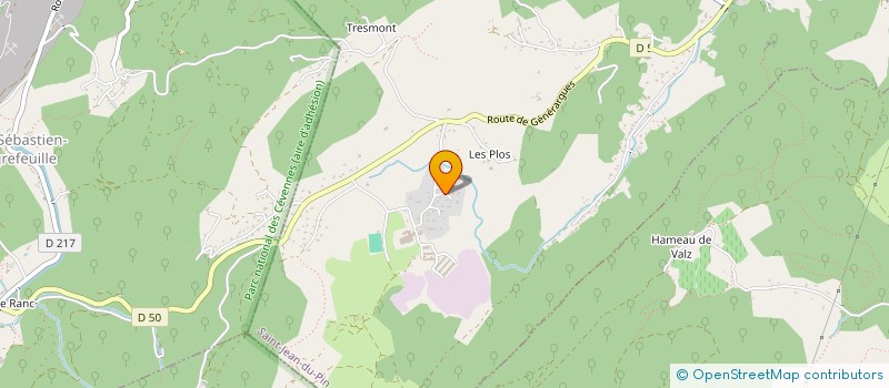 localisation de l'entreprise MADAME ELODIE CAVAGNA  SAINT-JEAN-DU-PIN