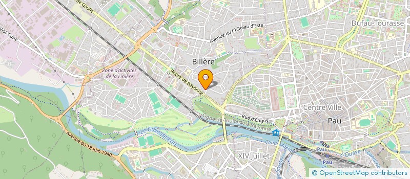 localisation de l'entreprise MADAME ELODIE CAZALA  BILLERE