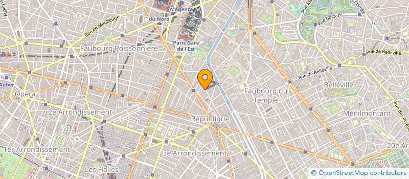 localisation de l'entreprise MADAME ELODIE CAZES à PARIS