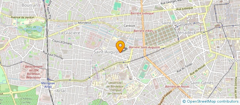 localisation de l'entreprise MADAME ELODIE CELINE LAVAL  BORDEAUX