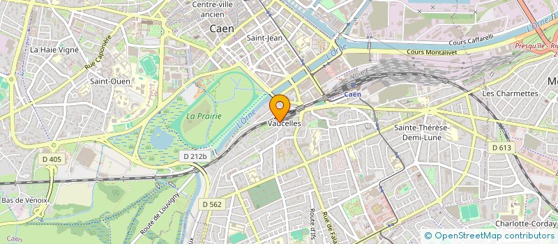 localisation de l'entreprise MADAME ELODIE CELINE SEVERI FRAGO à CAEN