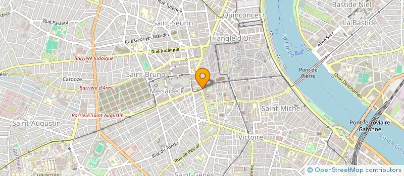 localisation de l'entreprise MADAME ELODIE CHADOURNE  BORDEAUX