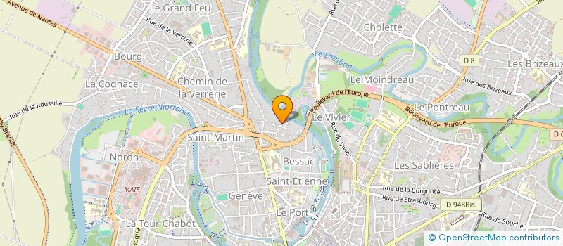 localisation de l'entreprise MADAME ELODIE CHAIGNE à NIORT