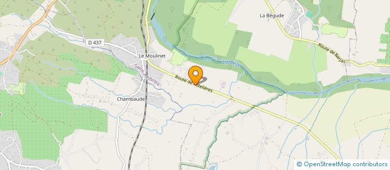 localisation de l'entreprise MADAME ELODIE CHAIX-BRUNY  ALLEGRE-LES-FUMADES