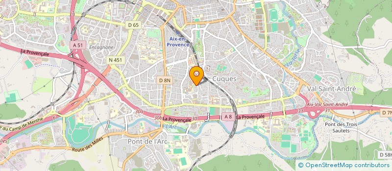 localisation de l'entreprise MADAME ELODIE CHAMPNIERS à AIX-EN-PROVENCE