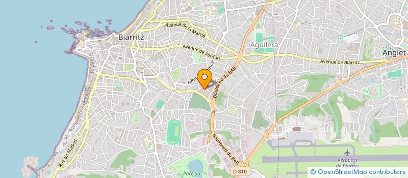 localisation de l'entreprise MADAME ELODIE CHANTELOVE à BIARRITZ