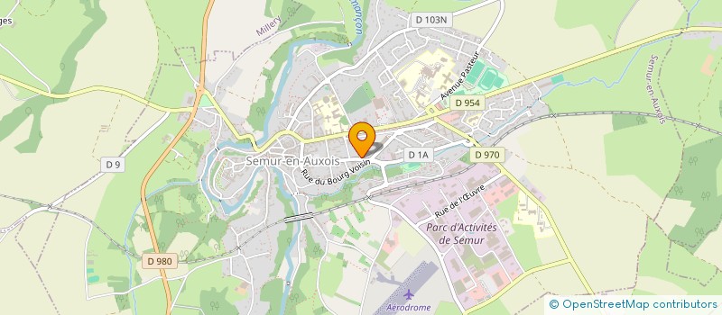 localisation de l'entreprise MADAME ELODIE CHAPOVALOFF à SEMUR-EN-AUXOIS