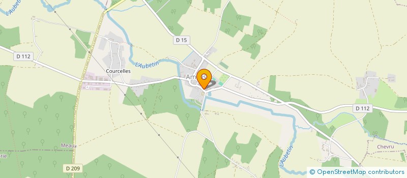 localisation de l'entreprise MADAME ELODIE CHARBONNEL  AMILLIS