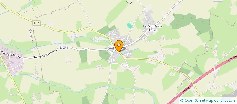 localisation de l'entreprise MADAME ELODIE CHARLES  CORMES