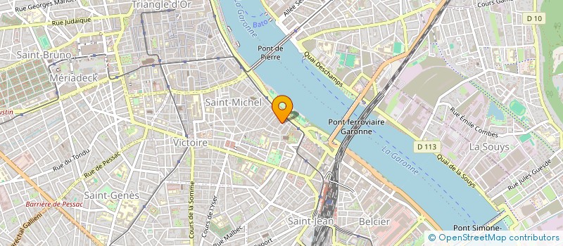 localisation de l'entreprise MADAME ELODIE CHARRIER à BORDEAUX