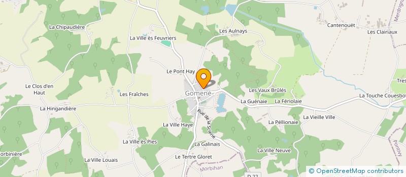 localisation de l'entreprise MADAME ELODIE CHASSARD  GOMENE