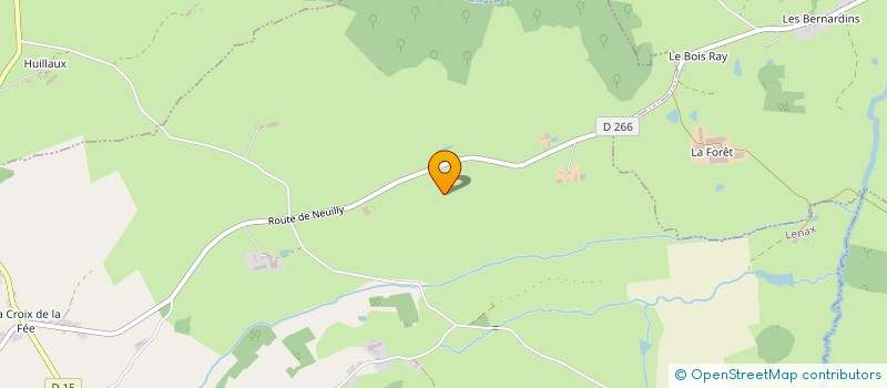 localisation de l'entreprise MADAME ELODIE CHASSOT  LENAX