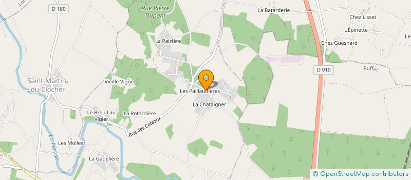 localisation de l'entreprise MADAME ELODIE CHAUMEAU à BERNAC
