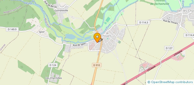 localisation de l'entreprise MADAME ELODIE CHAUMEAU à CHARTRES