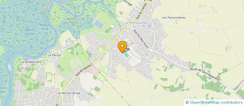 localisation de l'entreprise MADAME ELODIE CHAUVIN à LE FENOUILLER