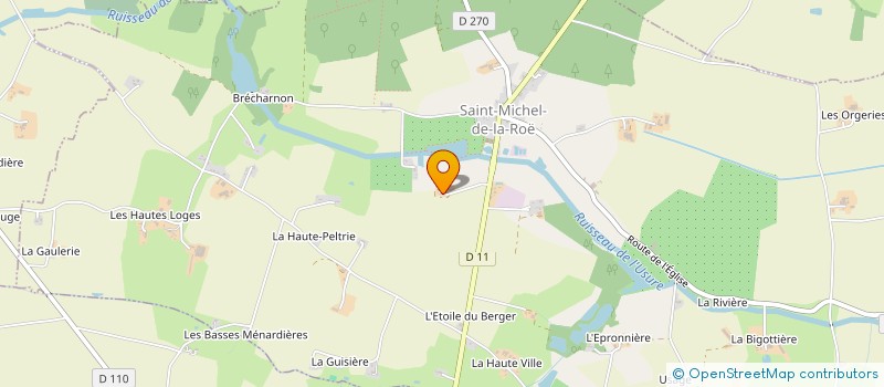 localisation de l'entreprise MADAME ELODIE CHEMINANT  SAINT-MICHEL-DE-LA-ROE