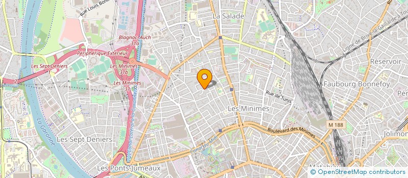 localisation de l'entreprise MADAME ELODIE CHENET à TOULOUSE