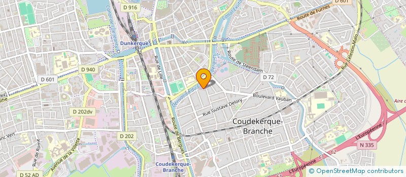 localisation de l'entreprise MADAME ELODIE CHEROUTRE à DUNKERQUE