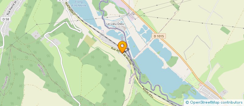 localisation de l'entreprise MADAME ELODIE CHEVALLIER  INCHEVILLE