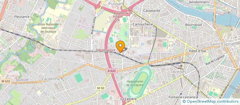 localisation de l'entreprise MADAME ELODIE CHIES à TOULOUSE