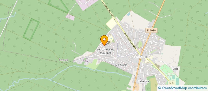 localisation de l'entreprise MADAME ELODIE CHOLIERE  LE BARP