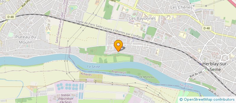 localisation de l'entreprise MADAME ELODIE CHUTAUX à HERBLAY-SUR-SEINE