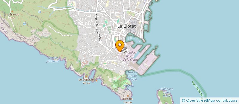localisation de l'entreprise MADAME ELODIE CIVETTINI à SANARY-SUR-MER