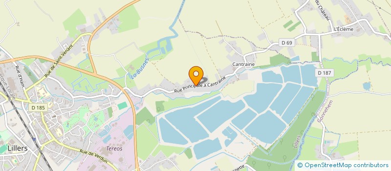 localisation de l'entreprise MADAME ELODIE CLAIRET  LILLERS