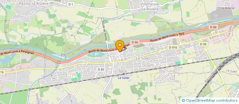 localisation de l'entreprise MADAME ELODIE CLARIST  LE SOLER